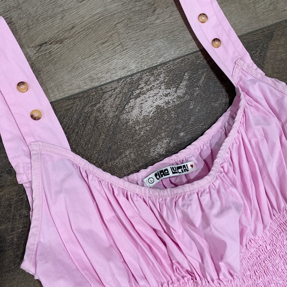 Ciao Lucia pink Lara midi dress - Picture 4 of 6